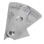 Seltor Weld Gauge Range Deflection Fan Sector Welding Gauge Ruler Welding Inspection Gauge caliper
