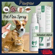 Pawpaw Spray Racun Hama Ubat Kutu Kucing Paling Berkesan Anjing Pet Dog Cat Anti Flea Tick Spray Med