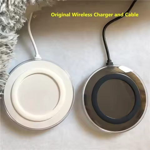 For Samsung Galaxy S24 S23 S22 Ultra Plus Wireless Charger 5V 2A Fast Charging QI Charge Pad For Gal