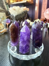 💜招貴人緣💜烏拉圭紫水晶小柱七星陣💲2️⃣8️⃣0️⃣#B