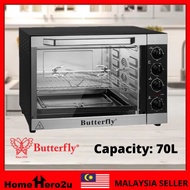 Butterfly BEO-5275 Electric Oven with Rotisserie &amp; Convention Function 70L - Homehero2u