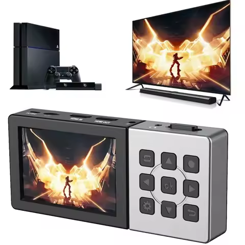 Ezcap273 HD 1080P 60fps HDMI Video Capture Card Game Live Recording Box Recorder To TF Card Playback