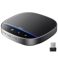 Anker PowerConf S500 Speakerphone with Zoom Rooms and Google Meet Certifications USB-C Speaker Bluetooth Speakerphone for Conference Room Conference Microphone with Premium Voice Pickup