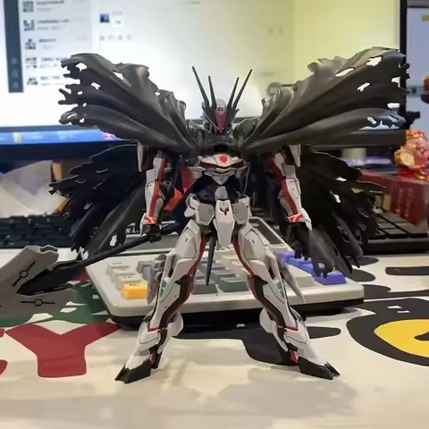 King Astray HG 1/144 PB Limit Mech Assembly Model Kit Action Figures Boys' puzzle toys Desktop Decor