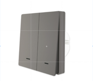 MOES WiFi Push Button Switch Neutral Wire Require !!! 2-Way RF433 Wall Panel Transmitter Kit Smart l