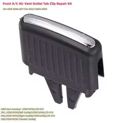 Car Center AC Air Vent Outlet Tab Clip Repair Kit Universality Fitment Stable Characteristics Plasti