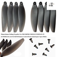 GOGOU Remote Control Drone Parts, Plastic Universal Folding Propeller Blades, 58mm/66mm Black Quadco