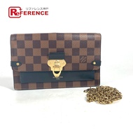 LOUIS VUITTON UB3129 Damier Portefeuille Vavin 鏈條長錢包