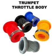 TRUMPET THROTTLE BODY VELOCITY SILICONE AIR HOSE Y15 Y15ZR YSUKU Y16 135LC V8 FI
