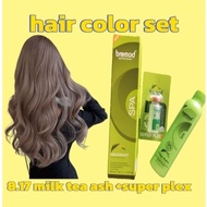 milk tea ash 8.17 with hydrox 6%9%12% bremod performance and super plex 10ml