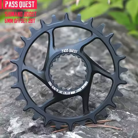 PASS QUEST 3mm offset and 6mm offset chainring for Shimano Boost M6100 M7100 M8100 M9100 direct moun