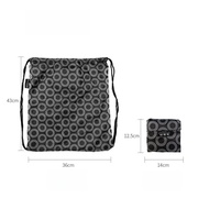 EnviroSax Large Capacity Outdoor Sports Bag Eco-Friendly Foldable Durable Oxford Cloth Shoulder Bag 