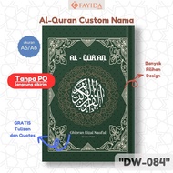 Fayida - Quran costum Name And Translation Tajwid Nahwu Alqosbah Maju Custom Size Waqaf Ibtida Write The Name Of The Color Of The Al Today On The Cover Of The Letters Of The Premium Birthday Quran
