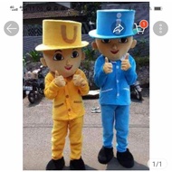 Ipin and Upin Topi clown costume
