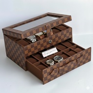 24-Slot Chess Watch Box 24-Slot Watch Box Organizer