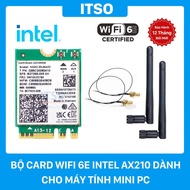 Intel AX210 6E WIFI card set for ASRock DeskMini X300 / Asrock X600