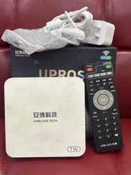 【艾爾巴二手】UBOX 7 安博 盒子PROS X9 2G/32G 純淨版 #二手電視盒 #新興店 14150