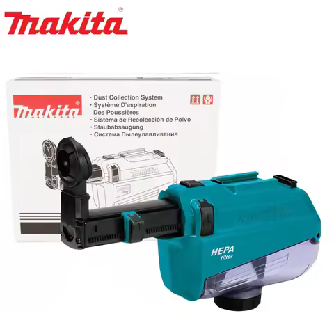 Makita DX05 Dust Collector Attachment with Hepa Filter Cleaning Mechanism For Rotary Hammer Electric