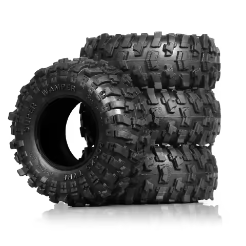 1.0 Mud Slingers Tires Super Soft Sticky 1.0 Crawler Tyre for RC 1/18 TRX4M 1/24 SCX24 FCX24 Upgrade