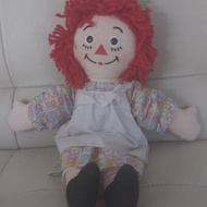 復古娃娃 36cm Raggedy Ann & Andy 布偶...