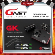 GNET GK 4K DASH CAM 2CH UTRA HD / FULL HD