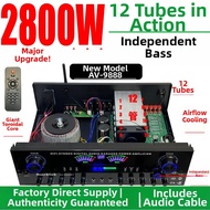 High Power 7.1 Sound System Subwoofer Amplifier 12 Channels