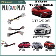 ByPass TV Free Cable Socket Video In Motion fOR HONDA CITY CIVIC HRV JAZZ