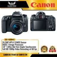 Canon Eos 77d Kit Ef-s 18-55 Is Stm - Garansi