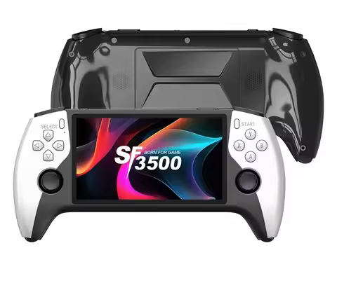 YO SF3500 Handheld Game Console 5 Inch Handheld Game Players Handheld with FHD Support TV 64GB 20000