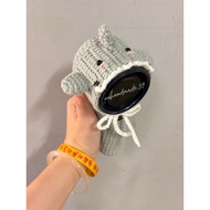 (Nù's BABY SHARK model P5) GOOOJODOQ-JISULIFE HANDHELD FAN COVER MANY MODELS nuhandmade39 (COLOR CHA