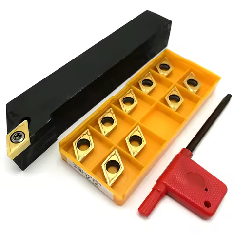 SDJCR1212H11 SDJCR1616H11 SDJCR2020k11 SDJCR2525M11 External tool holder+Carbide Insert DCMT11T304 D