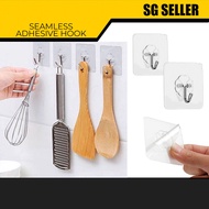 Magic Hook Kitchen Without Nails Adhesive Magic Hook for Kitchen minimum purchase 10 pcs Bathroom Bedroom From SG