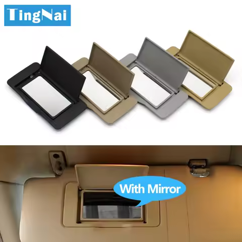 W164 W203 Car Sun Shade Visor Mirror Makeup Cosmetic Mirror For Mercedes Benz ML GL C Class 2001-200