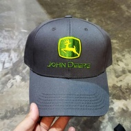 TOPI JOHN DEERE CAP ORIGINAL - DARK GREY/GREEN