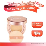 HEXZE Long-lasting Oil Control Moisturizing Cushion 15g, Shiny, Thin and Light Cushion