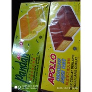 Apollo Pandan Chocolate Sponge Apollo layer cake