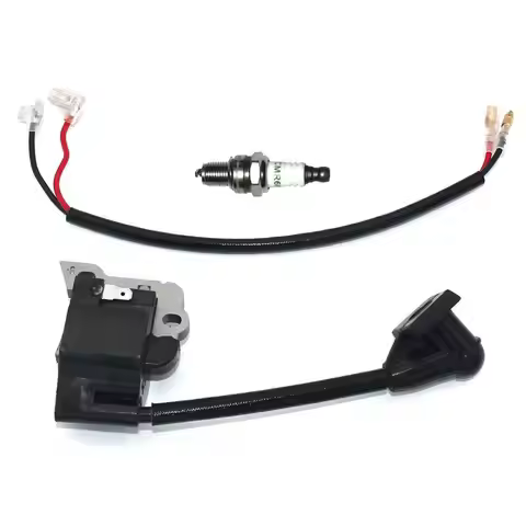 Coil Assy Ignition with Spark Plug CMR6H for Honda GX35 GX35NT HHT35S Brushcutter Parts# 30500-Z0Z-0