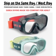 Sub3@ Adult Tempered Glass Snorkeling Mask Snorkeling Goggle / Diving Mask / Topeng Menyelam Dewasa