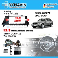 DYNAVIN 12.3 INCH ANDROID CASING BMW X5 & X6 E70 2007-2013 CCC & NBT