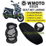 WMOTO ES125 Scooter Motorcycle Seat Cover Net Jaring TEBAL Motor Duduk kusyen Seat Jaring ES125 Scoo