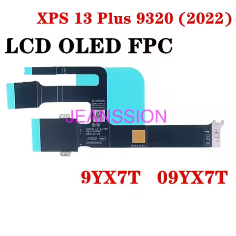 Video flex cable laptop Display LCD cable For Dell XPS 13 XPS Plus 9320 (2022) OLED LF-L075P GDO31 D