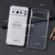 Google Pixel 8 Google Pixel 8 Pro Google Pixel 8A Soft case Clear 2.0mm Case Bening Google Pixel 8 G