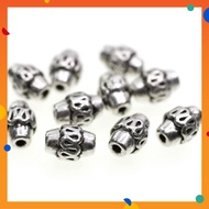 Beads,Tube Bead,9x6mm, Antique Silver Plated,Zinc Alloy,Tube Shape,Diy,L1-01664