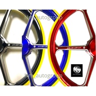 K7RD MK797 CNC SPORT RIM - RS150 / Y125Z / LC150 / Y15 - ( RED / BLUE / BLACK )