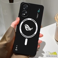 Case Untuk Oppo A18 (CPH2591) / A83 (CPH2579) - Eksotik - Casing Oppo A18 / A83 - Bahan Lentur Premi