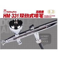 HOBBY MIO HM-331 AIRBRUSH SET - DOUBLE ACTION - 0.3MM