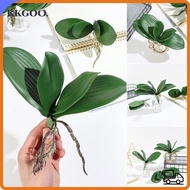 KKGOO Simulation Leaves Decorative Flowers Home Decor Orchid Leaves Phalaenopsis Leaf