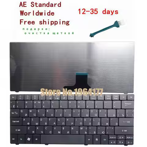 RU Black New Russian Laptop Keyboard For Acer For Aspire One ZA5 ZA8 MS2298 MS2297 MS2296 751 ZA3 75