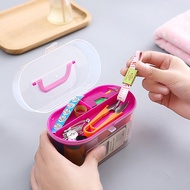 MaxPlus Sewing kit Box Set Household Sewing Tools Portable Sewing Kit 10 in 1 Random Color