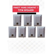 Speaker Jbl 4 Inch Paket Usaha Kantor - Caffe - Warung Speaker 7 Titik